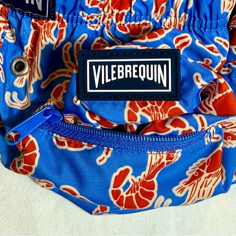 Vilebrequin Swim Trunks Boys 4 4T Crab ‘N’ Shrimp Bathing Suit Summer Beach Pool